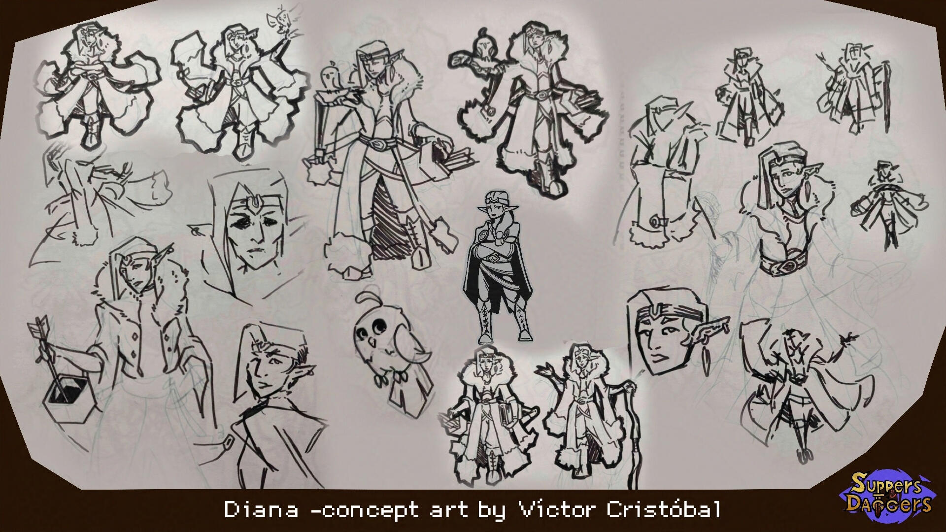 Diana Concept Art