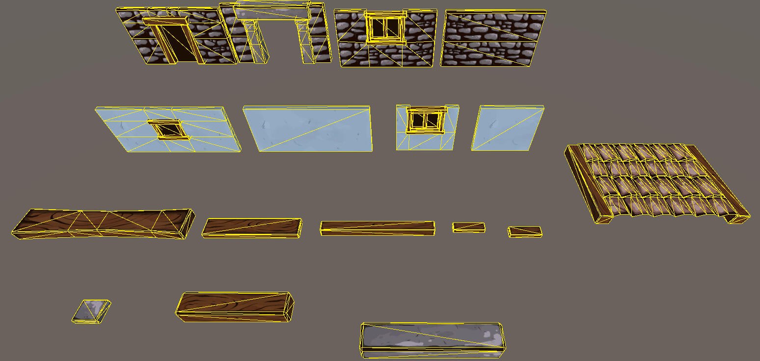 House Modules wireframe