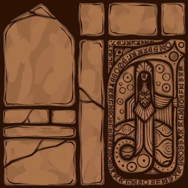 Caves Model Textures